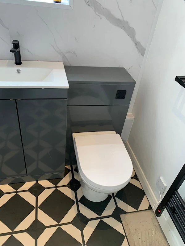 Recent bathroom renovation by Beespoke Renovations, based in Egham, Surrey